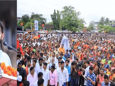 Aaditya Thackeray | आदित्य ठाकरेंच्या रत्नागिरीतील सभेत तुफान गर्दी, महिला आणि तरुणांची लक्षणीय उपस्थिती, शिंदें गटाला केलं लक्ष