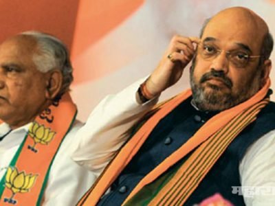 Amit Shah called Yeddyurappa a corrupt chief minister