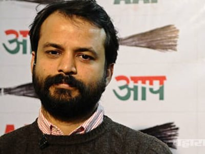 aap party leader and former media person ashish khetan resigned from AAP Party