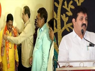 शिंदे गटाला धक्का, पोहरादेवीचे महंत सुनील महाराज यांचा शिवसेनेत प्रवेश, राज्यात बंजारा समाजाचा 2 कोटी मतदार