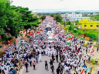 Bharat Jodo Yatra | राहुल गांधी यांच्या भारत जोडो यात्रेला सर्वच राज्यांमध्ये प्रचंड पाठिंबा, उद्या तेलंगणा प्रवेश