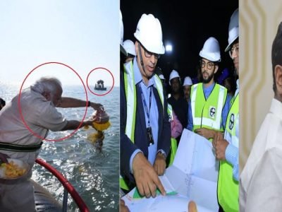 10 वर्षात महाराजांच्या अश्वारूढ पुतळ्याची एक वीटही भाजपने रचली नाही, आता ठाकरे सरकारच्या काळातील विकास कामांचं ‘नामकरण’ सुरु