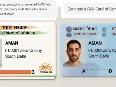 ChatGPT Aadhaar Card | ChatGPT तुमचा फेक आधार-पॅन कार्ड बनवतोय, उत्साही Ghibli AI युझर्सचं बँक अकाउंट खाली होईल