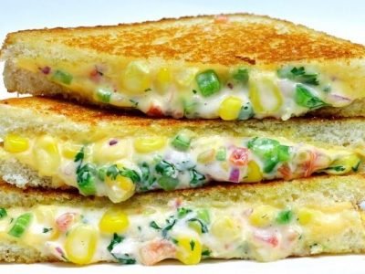 Special Recipe | कुरकुरीत कॉर्न चीज सँडविच रेसिपी – नक्की बनवा