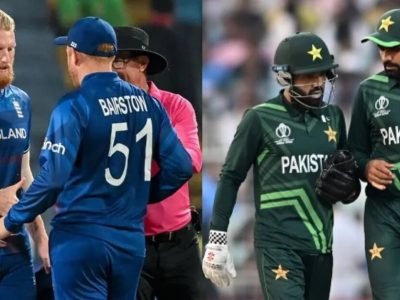 Cricket World Cup 2023 ENG Vs PAK | नाणेफेक जिंकल्याने नशिबाने न्यूझीलंड सेमीफायनलमध्ये, पाकिस्तान जवळपास बाहेर