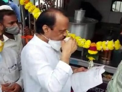 VIDEO | पदाचा मान बाजूला ठेवत उपमुख्यमंत्र्यांकडून कार्यकर्त्याच्या चहा स्टॉलचं उद्घाटन