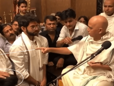 VIDEO | मुस्लिम नव्हे तर सर्वाधिक गद्दार हिंदूंमध्ये आहेत | त्यांचं बोट शिंदेंकडे अन शिंदेंचा हात चिमुकल्याच्या डोक्यावर