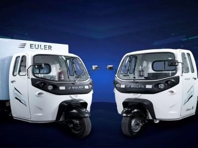 Euler Motors launches HiLoad EV | पहिली इलेक्ट्रिक कार्गो थ्री-व्हीलर HiLoad EV लाँच
