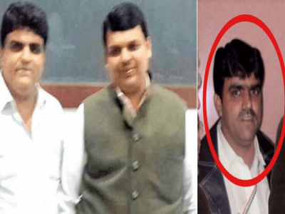 Extortion King Riyaz Bhati | दाऊदशी संबधित खंडणी किंग रियाझ भाटी सोबतचे फडणवीसांचे फोटो ‘या’ व्यक्तीकडून ट्विट