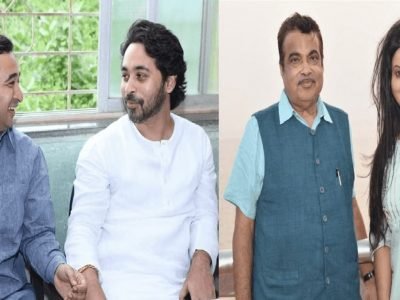 गडकरीजी! राणे कुटुंब ते अमृता फडणवीस यांनी वापरलेली भाषा तुम्हाला कधी दिसली नाही का? नेटिझन्सनी गडकरींना पुरावे देत सुनावले