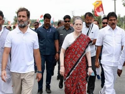 अखेर सोनिया गांधी आणि राहुल गुजरात निवडणूक प्रचारात, 15 दिवसांत 25 सभा, भाजपचं टेन्शन वाढलं