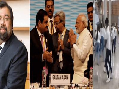 VIDEO | मुंबई विमानतळ गुजरातने टेकओव्हर केल्याने एरपोर्टवर आनंदोत्सव | हर्ष गोएंका यांचं धक्कादायक ट्विट