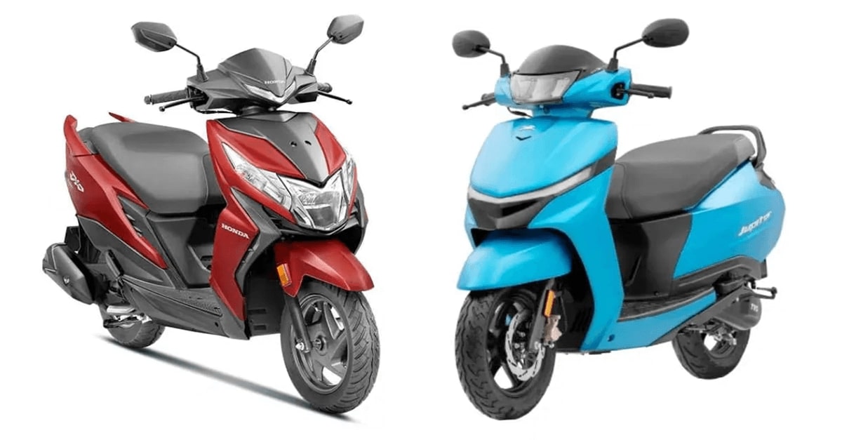 Honda Dio Vs TVS Jupiter 110