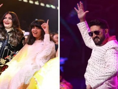 IIFA Awards Video | ऐश्वर्या आणि मुलगी आराध्याचा अभिषेक बच्चनसोबत डान्स | व्हिडिओ व्हायरल