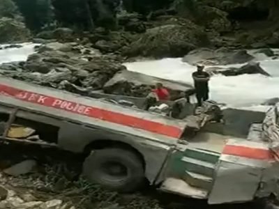 ITBP Bus Accident | काश्मीरमध्ये आयटीबीपीच्या जवानांना घेऊन जाणारी बस दरीत कोसळली, 7 जवान शहीद, 6 जण गंभीर