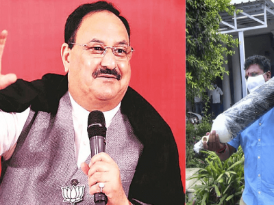 आपत्तीत भाजप कार्यकर्ते मदतकार्यात अन विरोधक कॉरंटाईन, नेटीझन म्हणाला श्रीनिवास एकटाच भारी पडेल भाजपला