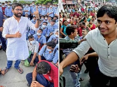 Kanhaiya Kumar & Jignesh Mevani | कन्हैया कुमार आणि आ. जिग्नेश मेवानी यांचा काँग्रेसमध्ये पक्षप्रवेश