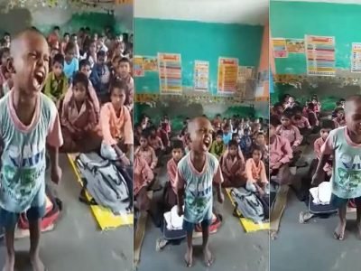 Video Viral | हा चिमुरडा मोठेपणी स्टुडिओतून ओरडून पत्रकारीता करणारा होस्ट तरी होणार, नाहीतर कॉमेंटेटर, पहा व्हिडीओ