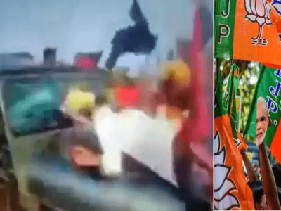 Lakhimpur Kheri Incident Video | आंदोलक शेतकऱ्यांना जीपने असे चिरडले | भाजपविरोधात देशभर संताप