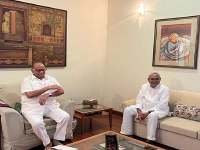 Loksabha Election 2024 | दिल्लीत शरद पवार आणि नितीश कुमार यांची भेट, मोदी-शहांचा मार्ग खडतर होतोय