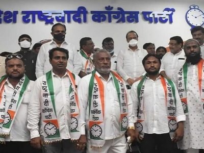 MIM Corporators Join NCP | लातूरच्या उदगीर नगरपंचायतीत एमआयएमच्या 5 नगरसेवकांचा राष्ट्रवादीत प्रवेश