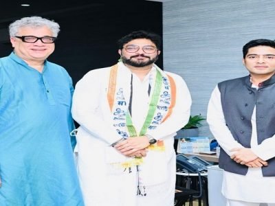 MP Babul Supriyo Joins TMC | भाजपाला राजकारणातून संन्यासाची टोपी लावून खा. बाबुल सुप्रियो तृणमूलमध्ये