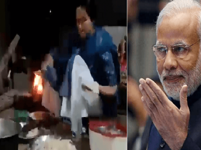 VIDEO | महागाईमुळे मोदी समर्थक खासदार नवनीत कौर यांचा चुलीवर स्वयंपाक | समाज माध्यमांवर खिल्ली