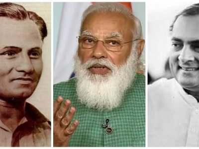 गुजरातच्या स्टेडियमला स्वतःच नाव देणाऱ्या मोदींनी खेलरत्न पुरस्कारवरून राजीव गांधींचं नाव हटवलं