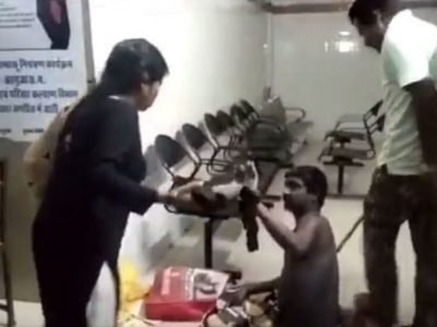 Viral Video | कुलर का बंद केला असा प्रश्न केला म्हणून महिलेने या व्यक्तीला प्रचंड मारहाण केली, पहा व्हिडीओ