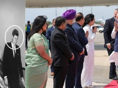 Viral Video | अमेरिकेत विमानतळावर मोदींच अधिकाऱ्यांकडून स्वागत, नेहरूंच्या स्वागताला राष्ट्राध्यक्ष विमानतळावर हजर असायचे, मार्केटिंगची पोलखोल