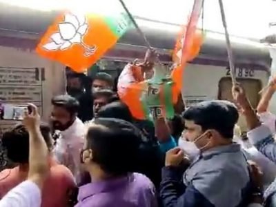 सर्वसामान्य जनतेला रेल्वे प्रवासाची मुभा द्या | भाजपचं मध्य आणि पश्चिम रेल्वेवर जेलभरो आंदोलन