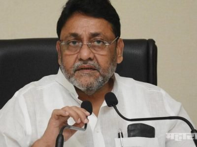 भाजपच्या माजी मंत्र्याकडून मंदिराच्या जमिनीचा घोटाळा | लवकरच पुरावे देणार – नवाब मलिक