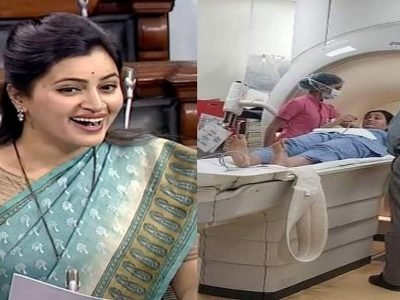 लिलावती इस्पितळातील नवनीत राणांचा MRI एक प्री-फिक्स राजकीय स्टंट होता? | त्या प्रश्नाने इस्पितळही निरुत्तर