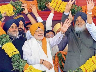 After Shivsena TDP protest now Akali Dal shows anger with BJP