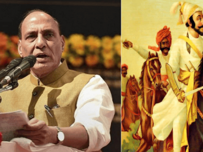 छत्रपती शिवाजी महाराजांबद्दल केलेल्या विधानानंतर राजनाथ सिंह यांच्यावर सर्वच थरातून जोरदार टीका