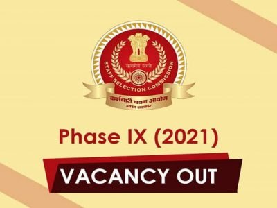 SSC Selection Posts Phase IX 2021 | कर्मचारी निवड आयोगामार्फत 3261 जागांसाठी भरती