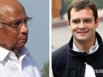Rahul Gandhi meet sharad pawar at New Delhi home