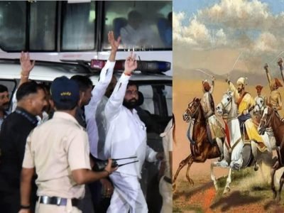 शिंदेंनी सुरतमार्गे राजकीय पलायन केलं होतं, तर इतिहासातील ती घटना ‘सुरतेची स्वारी’ म्हणून सर्वश्रुत, भाजपकडून चुकीचा इतिहास