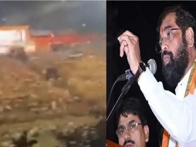 Viral Video | कोकणी लोकांनाही शिंदेंची कंटाळवाणी भाषण शैली आवडेना, सभेकडे पाठ, सभेत खाली खुर्च्यांची ऐतिहासिक गर्दी