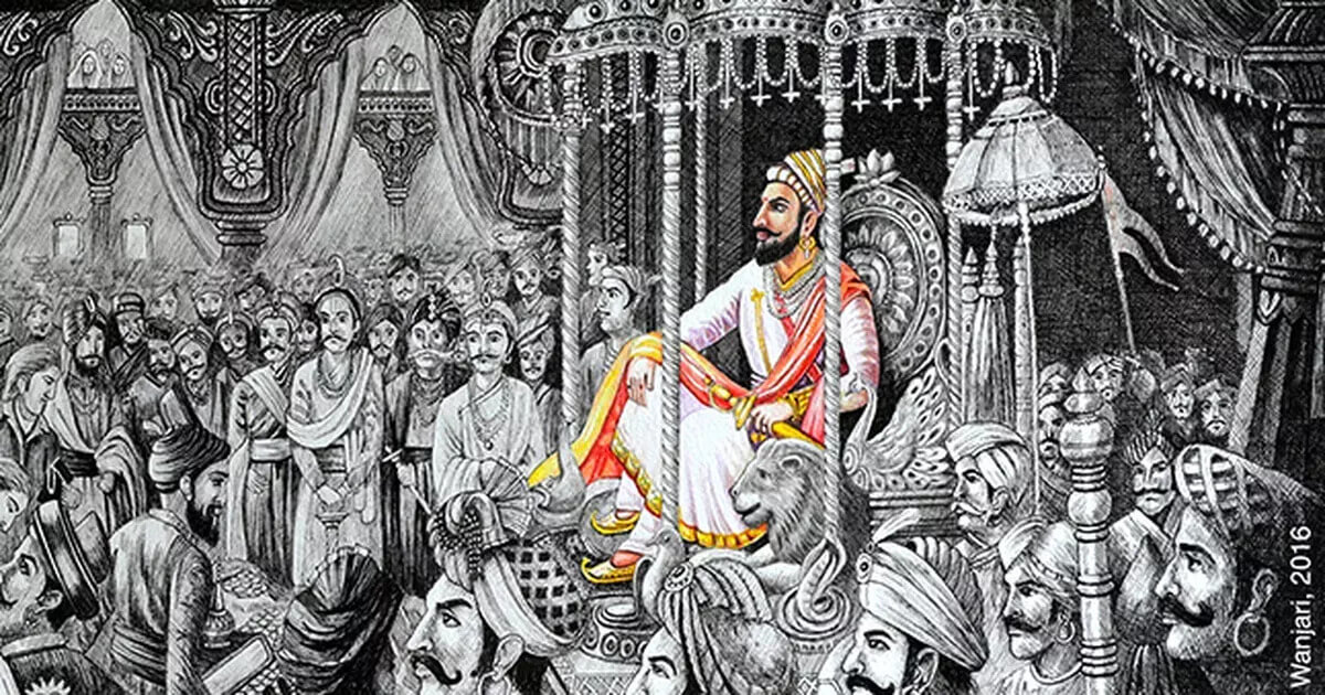 Shivrajyabhishek-ceremony-of-Chhatrapati-Shivaji-Maharaj