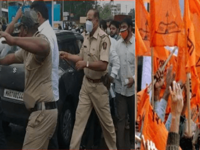 कोकणात पेट्रोल पंपावर राडा | शिवसेना आ. वैभव नाईक भाजप कार्यकर्त्यांच्या अंगावर धावून गेले