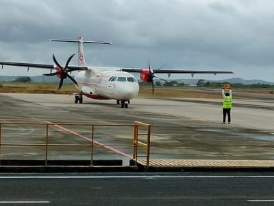 Sindhudurg Airport | सिंधुदुर्ग विमानतळावर विमानाचे सुरक्षित ‘टेस्ट लँन्डिग’