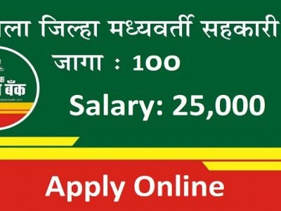Bank Job Alert  | दि अकोला जिल्हा मध्यवर्ती सह. बँकेत 100 लिपिक पदांसाठी भरती | पगार २५ हजार