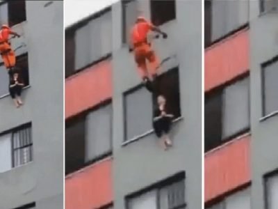 Video Viral | फायर ब्रिगेडच्या जवानाने आत्महत्या करू पाहणाऱ्या महिलेचा जीव तर वाचवलाच, पण तिला अद्दल सुद्धा घडवली