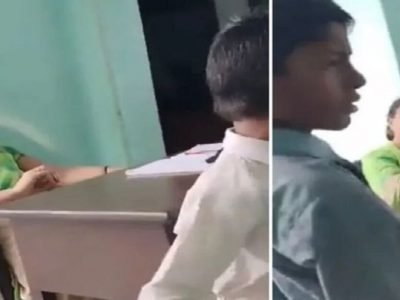 Viral Video | धार्मिक द्वेष शाळेत सुद्धा! वर्गातील हिंदू मुलांना एक-एक करून शिक्षकांनी उठवलं आणि मुस्लिम मित्राला मारायला सांगितलं