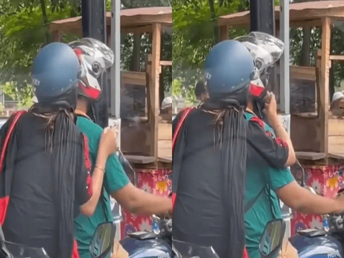 Viral Video | सोशल मीडिया वर या कपलचा व्हिडिओ झाला व्हायरल, व्हिडिओ पाहून तुम्हाला पण बसेल धक्का