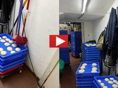 Viral Video | तुम्ही सहकुटुंब पिझ्झा ऑर्डर करून खाता?, त्याच पिझ्झा ब्रेडवर झाडू-पोछा लटकताना दिसला, व्हिडिओ व्हायरल