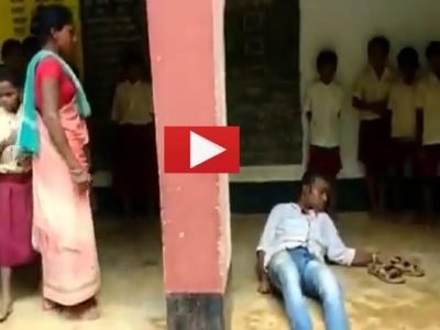 Viral Video | या सरकारी शाळेतील मुख्याध्यापक असा दारूच्या नशेत शाळेत येतो, विद्यार्थी आणि पालक हैराण, व्हायरल व्हिडिओ पहा