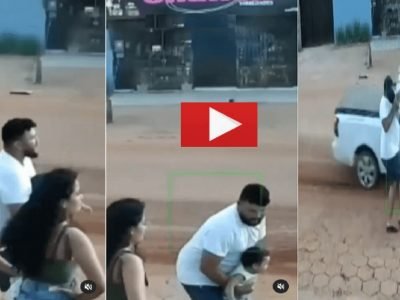 Viral Video | बाईकवर बसलेल्या चिमुकल्याला गाडीने चिरडण्याचा भीषण प्रयत्न, पण बापाने जे केलं ते चमत्कारिक, पहा व्हिडिओ