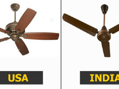 भारतात 3 पातीचे तर अमेरिकेत 4 पातीचे पंखे का असतात? – कारण वाचा
